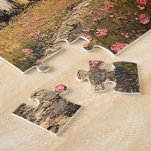 Puzzle Farmstead rustique avec arbre à fleurs (Côté)