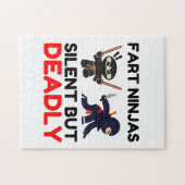 Puzzle Fart Ninjas Silencieux Mais Mort (Horizontal)