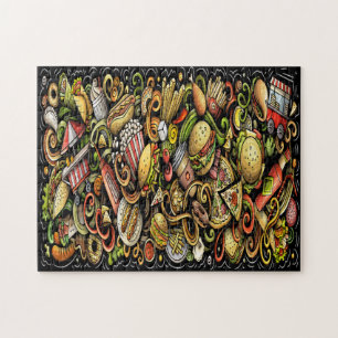 Puzzle Fast Food