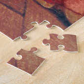 Puzzle Father Christmas Blowing The Horn (Côté)