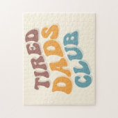 Puzzle Fatigué Dads Club Funny (Vertical)