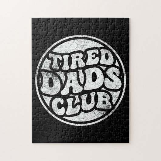 Puzzle Fatigué Dads Club Funny (Vertical)