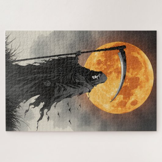 Puzzle Faucheuse Gothique Grim (Horizontal)