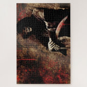 Puzzle Faucheuse Grim avec Machete (Vertical)