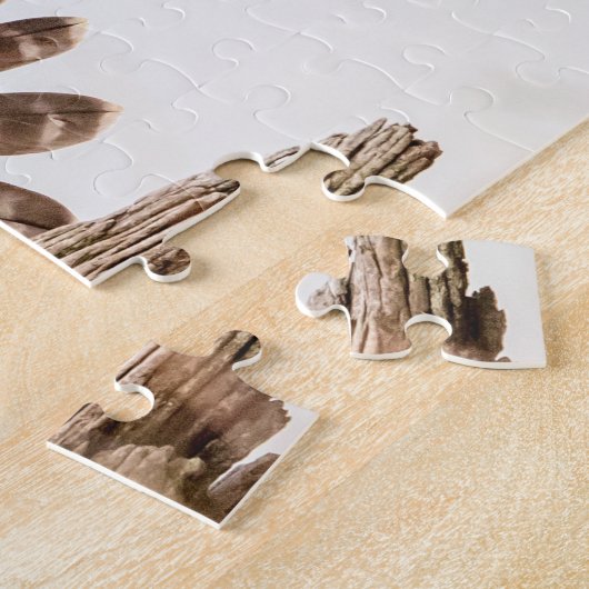 Puzzle Faucon pèlerin (Côté)