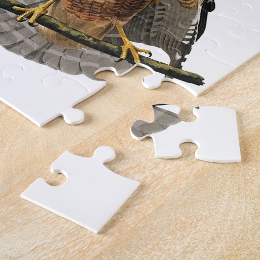 Puzzle faucon Rouge-épaulé (Côté)