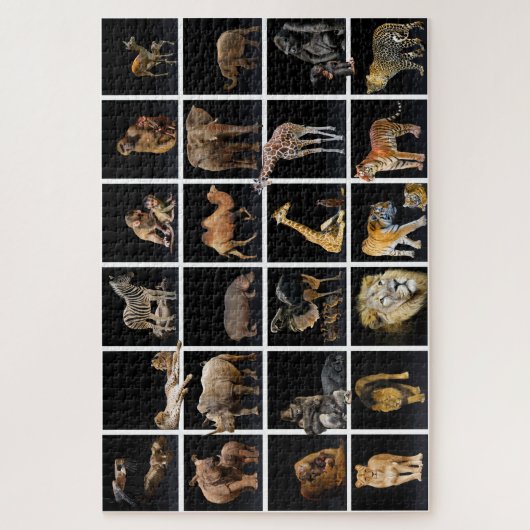 Puzzle Faune (Vertical)