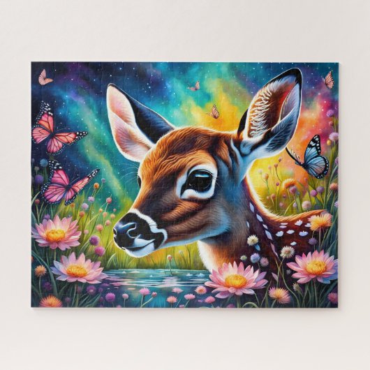 Puzzle Faune dans Meadow Pond (Horizontal)