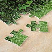 Puzzle Faune devant une clôture (Côté)