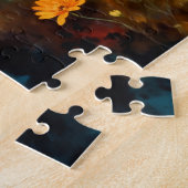 Puzzle Faune Lion Lioness imaginaire art romantique (Côté)