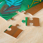 Puzzle Faune tachetée dans un cadre forestier Imaginaire (Côté)