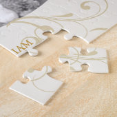 Puzzle Faveurs de mariage - casse-tête faite sur commande (Côté)