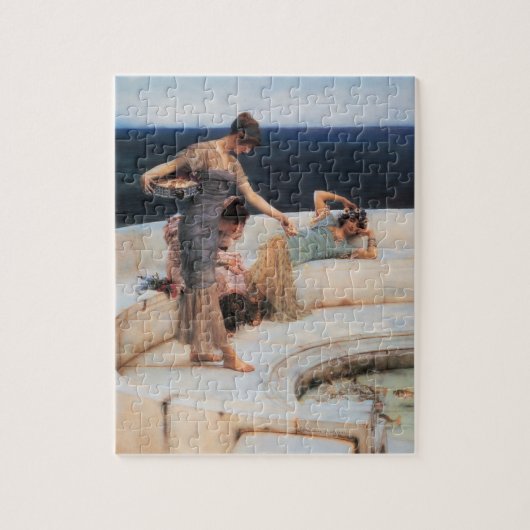 Puzzle Favoris d'argent par Lawrence Alma-Tadema (Vertical)
