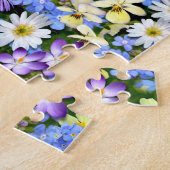 Puzzle Favoris de jardin avec papillon (Côté)