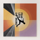 Puzzle Fear Less, Do More (Horizontal)