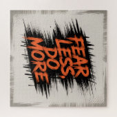 Puzzle Fear Less, Do More (Horizontal)