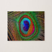 Puzzle Feather Vibrant Copper (Horizontal)