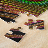 Puzzle Feather Vibrant Copper (Côté)
