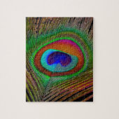 Puzzle Feather Vibrant Copper (Vertical)