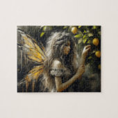 Puzzle Fée adorable cueillir des citrons (Horizontal)