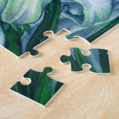 Puzzle Fée de givre vue d'un hiver saphir (Côté)