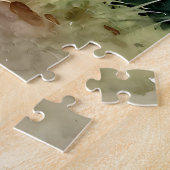 Puzzle Fée enchantée dans un pot dans une forêt magique (Côté)