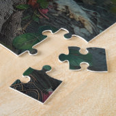 Puzzle Fée gothique perchée dans un arbre (Côté)