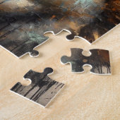 Puzzle Fée mâle avec agneau noir (Côté)