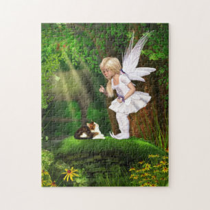 Puzzle fée mignon