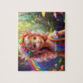 Puzzle Fée mignonne colorée (Vertical)