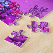 Puzzle Fée noire adorable (Côté)