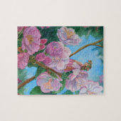 Puzzle Fée parmi les fleurs de cerisiers (Horizontal)