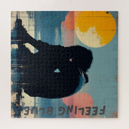 Puzzle Feeling Blue - Limited Edition (4) (Horizontal)