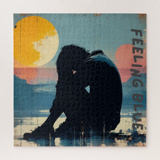 Puzzle Feeling Blue - Limited Edition (4) (Vertical)