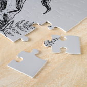 Puzzle Feeling Magical Witches Spell Book and Skull (Côté)