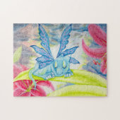 Puzzle féerique de tempête de lis de dragon de (Horizontal)