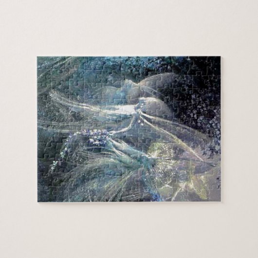 Puzzle Fées bleues (Horizontal)