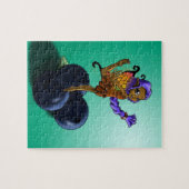 Puzzle Fées et bleuets afro-américains (Horizontal)