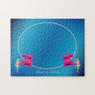 Puzzle Fées Et Fleurs Personnalisées Ajouter Votre Photo