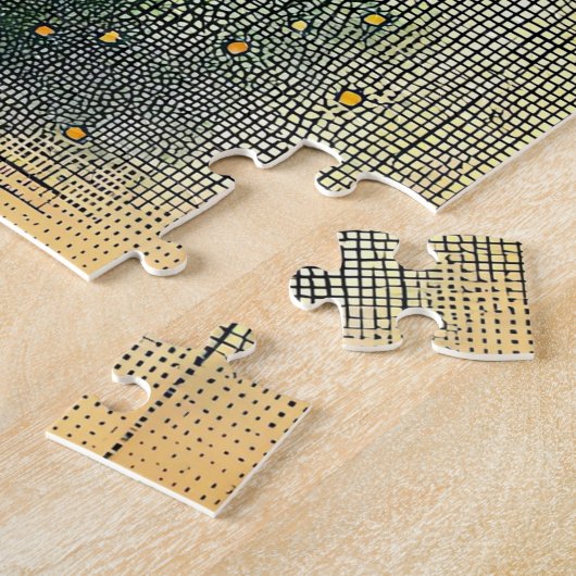 Puzzle Fées vintages et champignons (Côté)