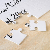 Puzzle Félicitations diplômé ajouter nom texte année clas (Côté)