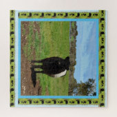 Puzzle Female Belted Galloway Cow (Horizontal)