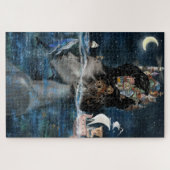 Puzzle féminin de l'île (Horizontal)