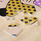 Puzzle Feminist Pop Art Support Equality for Women Retro (Côté)