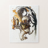 Puzzle Femme à cheval (Vertical)