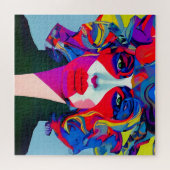 Puzzle Femme Abstraite (Horizontal)