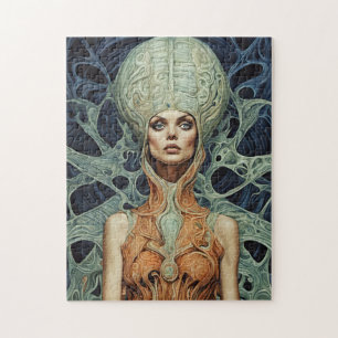 Puzzle Femme Alien modèle
