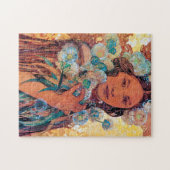 Puzzle Femme amérindienne, Mucha (Horizontal)