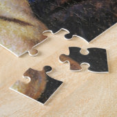 Puzzle Femme appuyée sur une chaise (Côté)