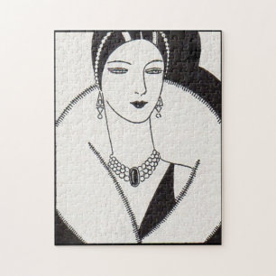 Puzzle Femme art déco 1928